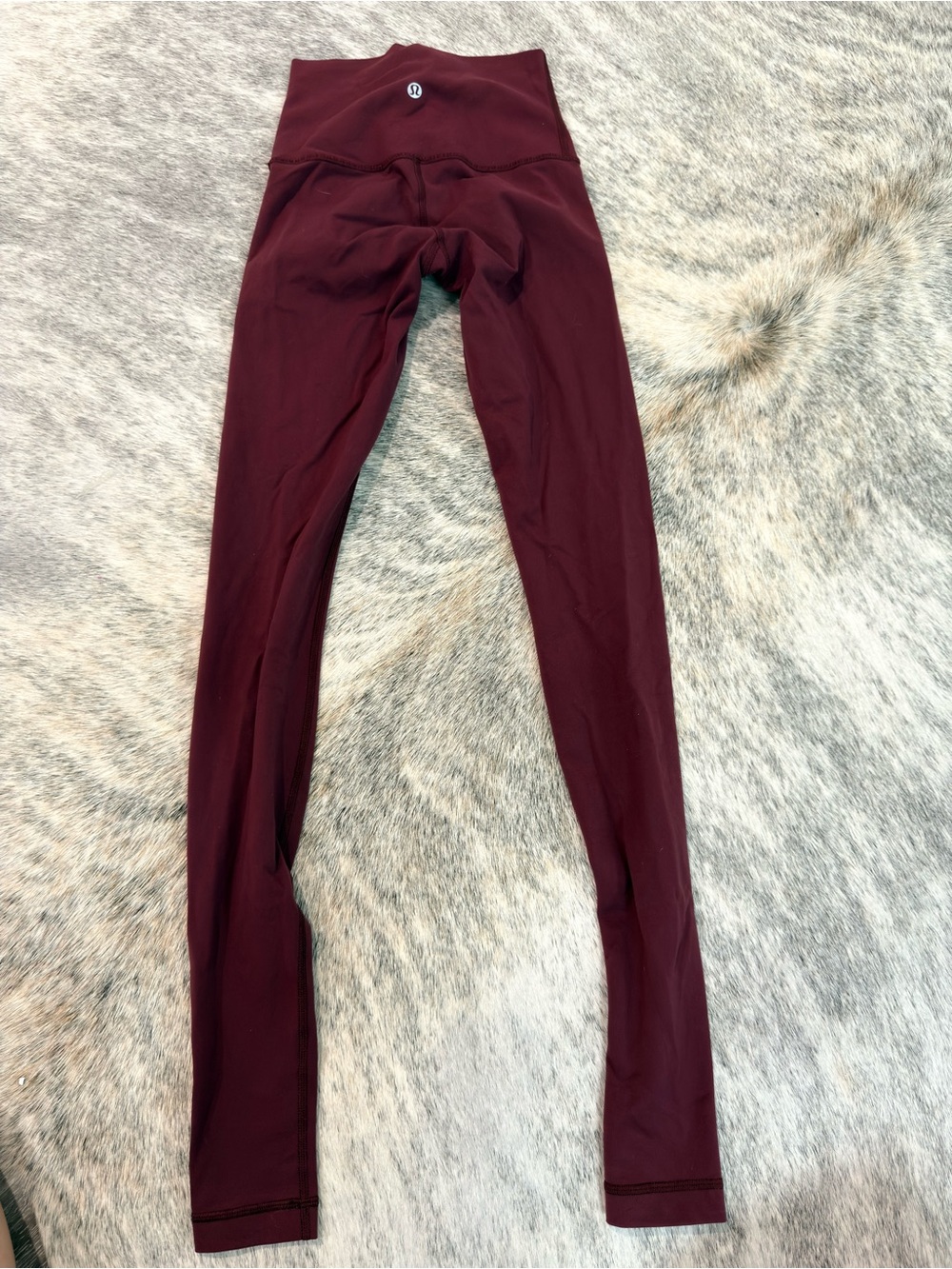 lululemon athletica Women's Burgundy High-Rise Align Leggings